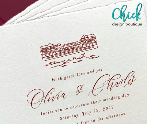 Beauport Hotel, MA Venue Illustration
